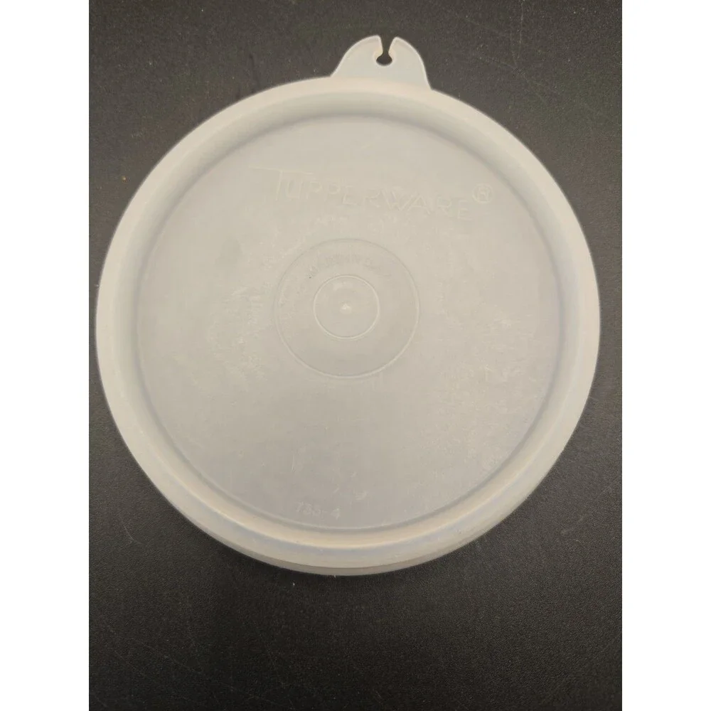 Tupperware Replacement Lid  733-4 Sheer/Clear  3.75